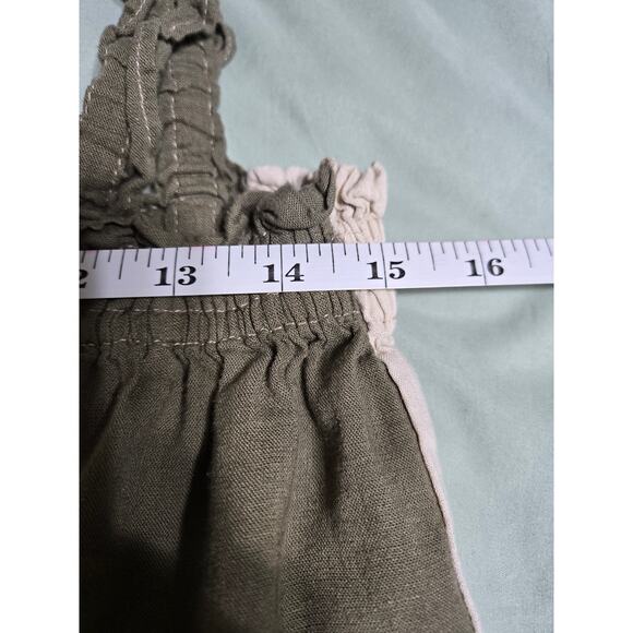 Cato large women's multicolored colored patchwork tank top - Picture 9 of 10